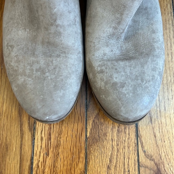 VIC MATIE Beige suede mesh Ankle Booties 40 - Picture 6 of 13